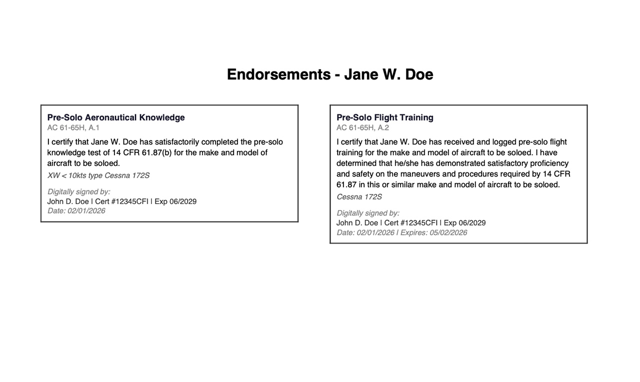 Digital Endorsements